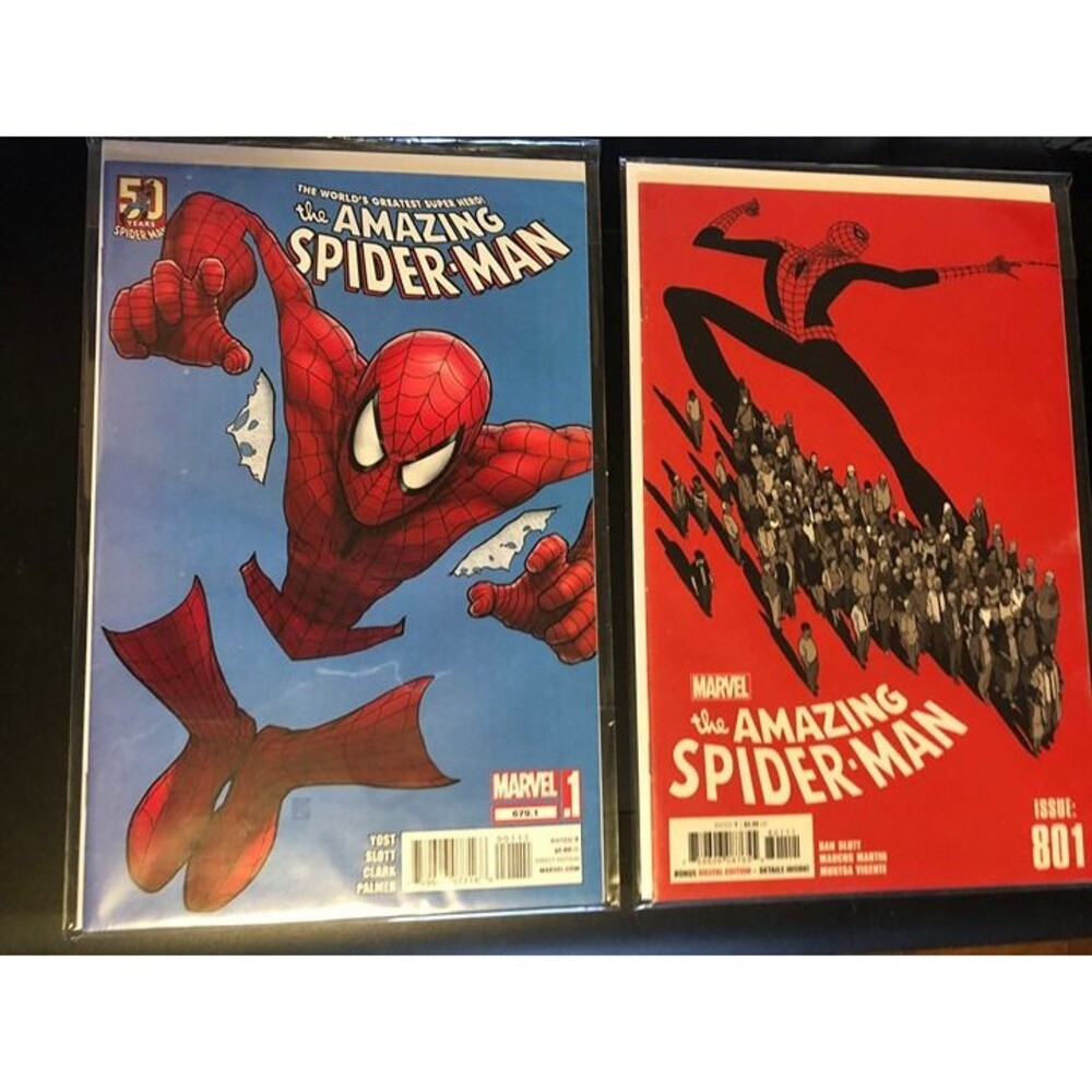 Amazing Spiderman issue # 679.1 -2012 Negative Space+ #801 5th series VF